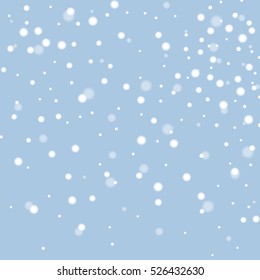 White snow abstract winter background. Vector illustration,eps 10.