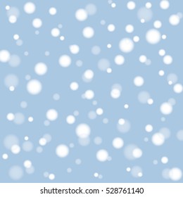 White snow abstract winter background. Vector illustration,eps 10