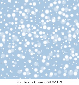 White snow abstract winter background. Vector illustration,eps 10
