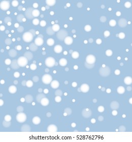 White snow abstract winter background. Vector illustration,eps 10.