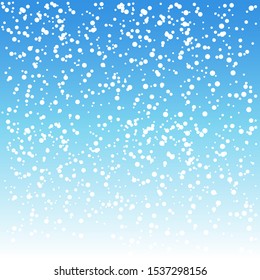 White snow falling on the background pattern.