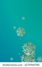 White Snow Vector Bronze Background. Falling Gray Snowflake Design. Snowfall New Illustration.