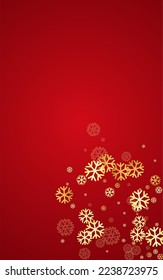 White Snow Vector Red Background. Light Snowflake Holiday. Silver Sky Transparent. Fantasy Snowfall Pattern.