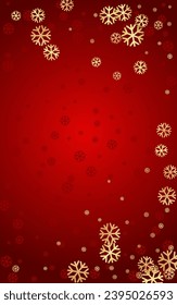 White Snow Vector Red Background. Xmas Snowflake Wallpaper. Silver magic Transparent. New Snowfall Holiday.