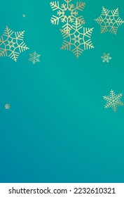 White Snowfall Vector Bronze Background. Falling Silver Snowflake Design. Snow New Pattern.