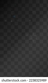 White Snowfall Vector Transparent Background. New Snow Transparent. Gray Abstract Wallpaper. Xmas Confetti Banner.