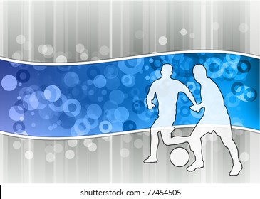white soccer players on the blue wave