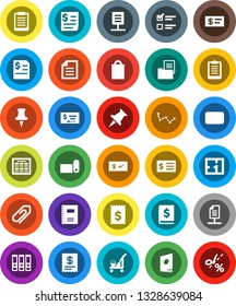 White Solid Icon Set- cleaner trolley vector, copybook, schedule, clipboard, document, constellation, exam, check, annual report, receipt, binder, fitness mat, thumbtack, mail, network, attachment