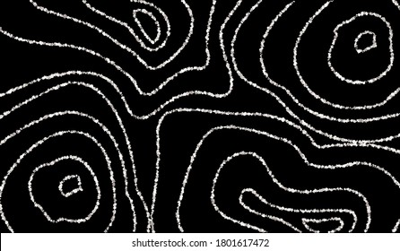 White Sparkle Rich Black Background. Happy Polka Design. Silver Splash Transparent Card. Dust Art Pattern.