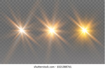 White sparks glitter special light effect. Vector sparkles on transparent background. Christmas abstract pattern. Sparkling magic dust particles