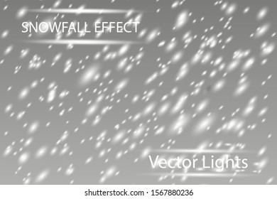 White sparks glitter special light effect. Vector sparkles on transparent background. Christmas abstract pattern. Sparkling magic dust particles
