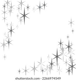 White sparks glitter special light effect.  Vector sparkles on a transparent background. Star dust sparks in an explosion.
