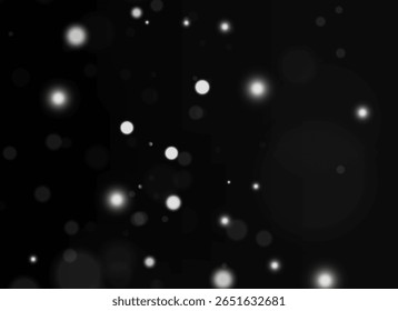 White sparks glitter special light effect. Vector dust sparkles on transparent background. Christmas abstract pattern. Sparkling magic dust particles