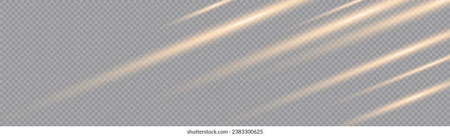 White sparks and golden stars shine with special light. Vector sparkles on a transparent background. Christmas light effect. Sparkling magical dust particles.