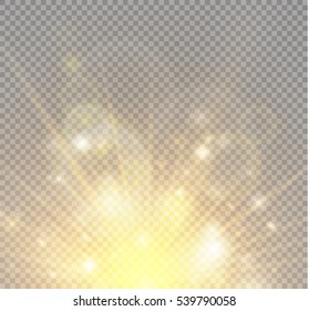 White sparks and stars glitter special light effect.snow.glare
