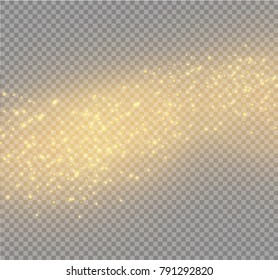 White sparks and stars glitter special light effect. Sparkling magic dust particles.Light flare special effect with rays of light and magic sparkles. Glow transparent vector, explosion, glitter.