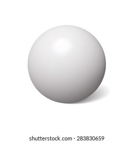 White Sphere Stock Vector (royalty Free) 283830659 