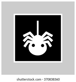 White Spider Vector EPS10, Great for any use.