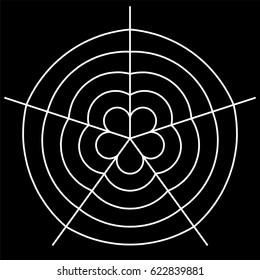 white spider vector illustration on  background 
