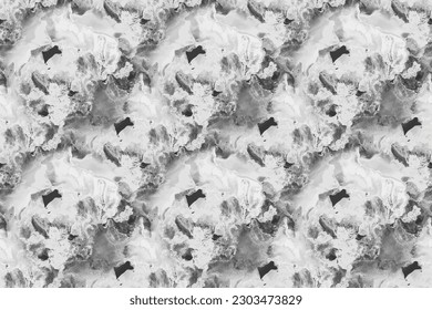 White Splash Science. Light Rock Floor. Grey Science Pattern. Light Grey Color Background. White Gray Ink Repeat Wall. Light White Vector Granite. Grey Gradient Background. Vector Seamless Science.