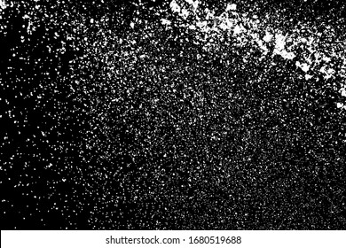 White splashes isolated on black background. Abstract vector explosion. Digitally generated image. Illustration, EPS 10.