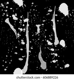 white splatter pattern. fashion splashes vector background