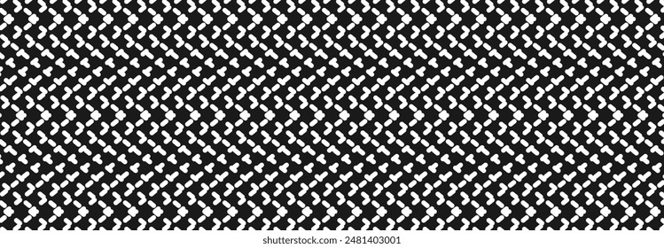 Manchas blancas sobre fondo negro, Líneas geométricas, pisos de baldosas, Ilustración, Vector, Geometría, geométrica, superposición alternante, fondo de disposición ordenada, blanco y negro, Anuncio, Sitio web.