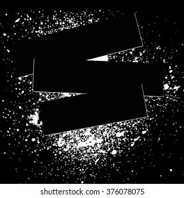 white spray background, vector illustration