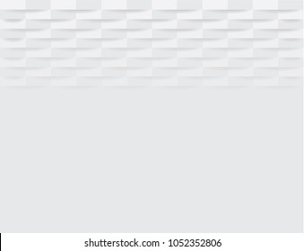 White  square geometric texture background Can be adapt to Brochure, Annual Report, Magazine, Poster, Corporate Presentation, Portfolio, Flyer, Banner, Website. Vector Abstract geometric texture.