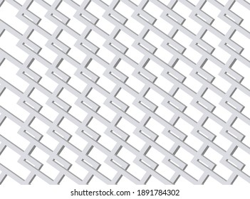 White square geometric texture background  Can be adapt to Brochure, Annual Report, Magazine, Poster, Corporate Presentation, Portfolio, Flyer, Banner, Website. Vector Abstract geometric texture.