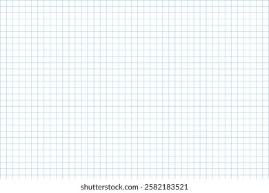 White square paper sheet texture or background. vector page notebook in cage