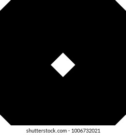 White Square Pattern on Black