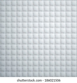 White Squares Futuristic Vector Texture