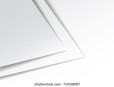 White squares on white background 