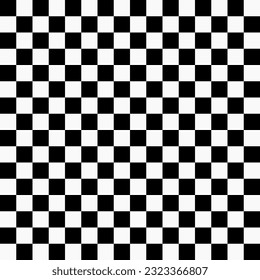 white squares on a black background. Seamless abstract background. Vector illustration.