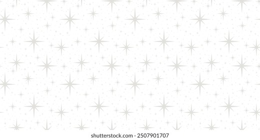 White star backgorund minimalist banner design