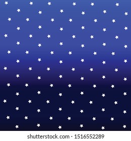 White star blue  background texture vector