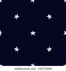 white star on a blue background