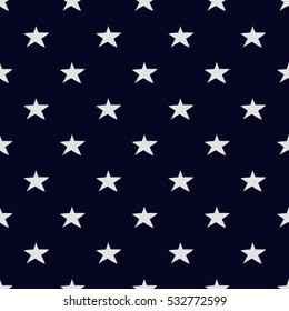 white star on a blue background
