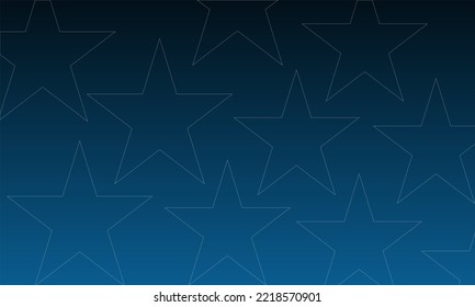 white star pattern blue background.eps 10