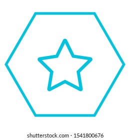 White star - Vector icon star Icon Vector / star icon / star- Vector icon.