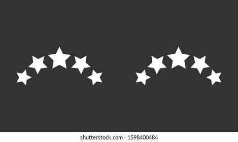 White star - Vector star Icon Vector / star icon / star- Vector icon. Star Icon vector. Simple flat symbol. Perfect Black pictogram illustration on white background.