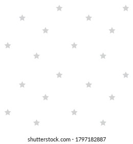 White Stars brush stroke seamless pattern background for fashion textiles, graphics