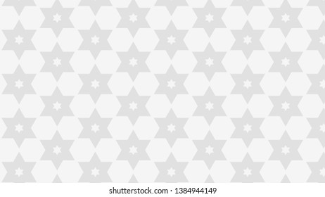White Stars Seamless Pattern Graphic