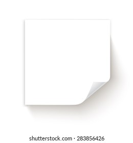 White Sticky Note Pad High Res Stock Images Shutterstock