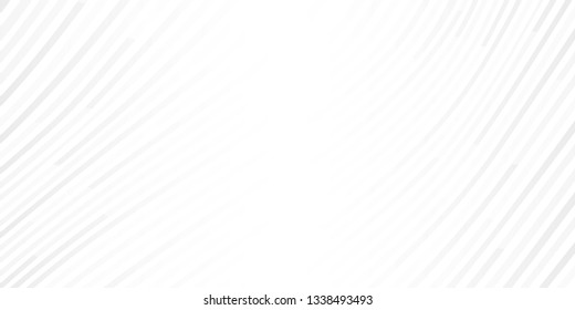White striped background with copyspace. Abstract fluid lines backdrop. Trendy Illustrated wallpaper.