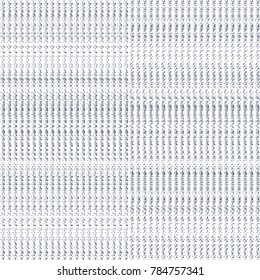 White striped digital seamless pattern. Vector grunge light background with waffle vertical stripes, lines, shapes. Grunge surface waffle texture. Geometric abstract design for prints, wallpapers