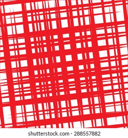 White striped on red background vector








