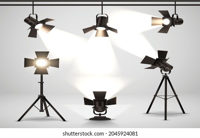 Fondo de estudio blanco de alta calidad