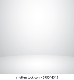 White studio background - Vector EPS 10